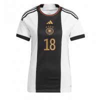 Camiseta Alemania Jonas Hofmann #18 Primera Equipación para mujer Mundial 2022 manga corta